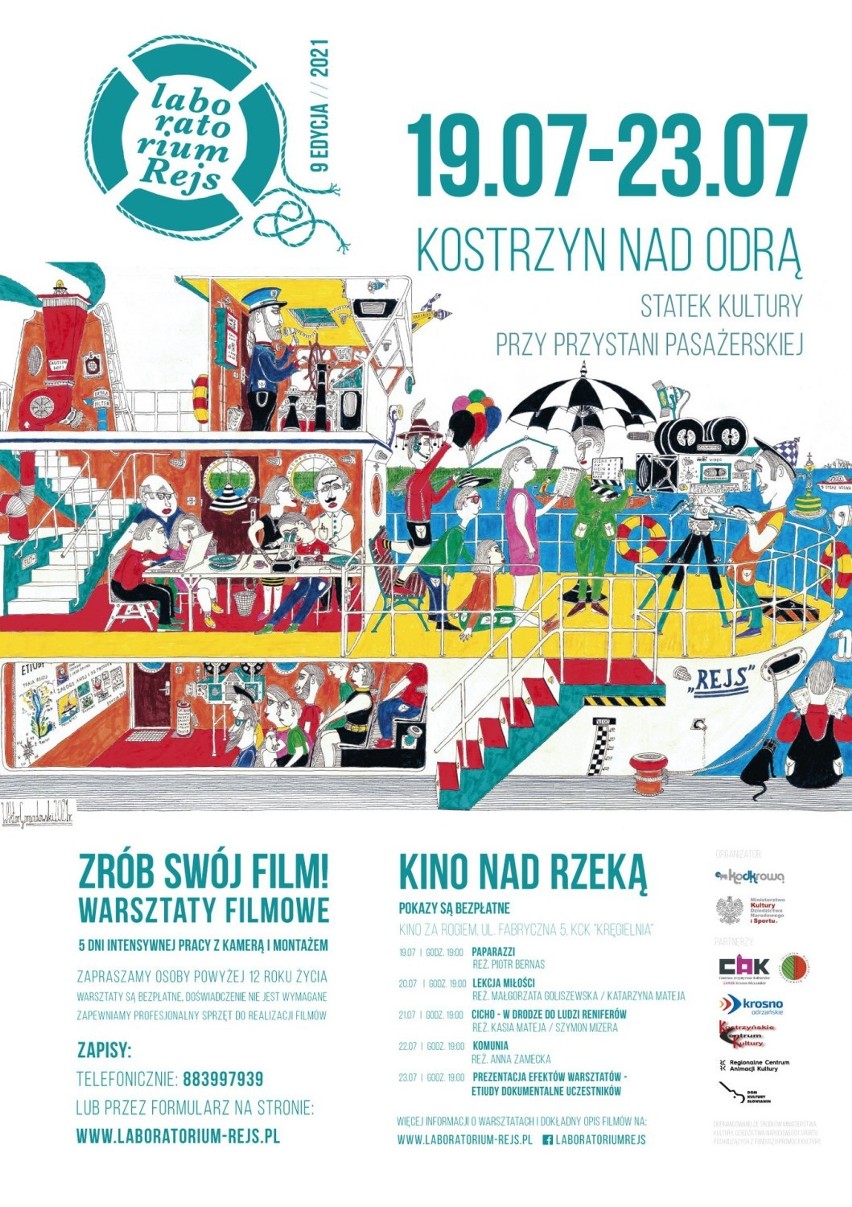 Program warsztatów w Kostrzynie nad Odrą.