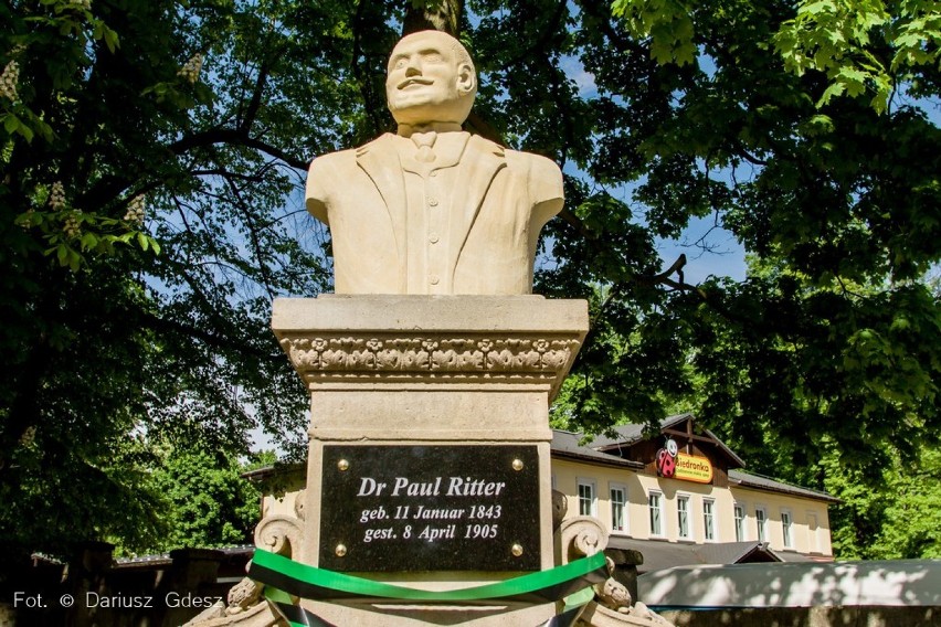 Wałbrzych: Odsłonięcie pomnika Paula Rittera [ZDJĘCIA]