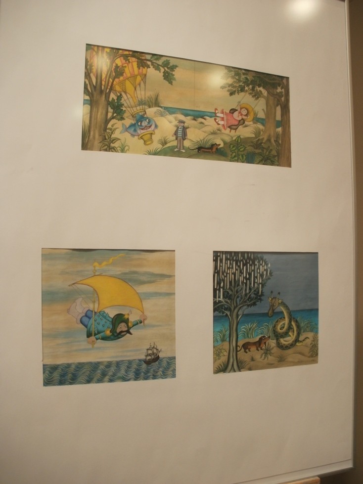 Wystawa ilustracji Olgi Siemaszko w Koninie