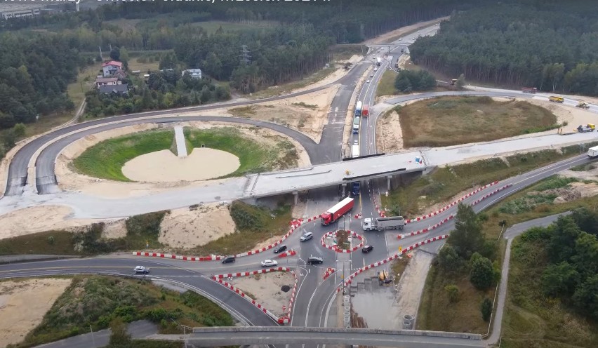 Droga połączy autostradę A1 z obwodnicą Świecia, która...