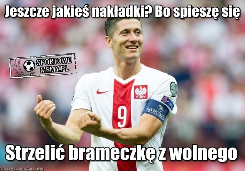 MEMY Czarnogóra - Polska 1:2. Kosmiczny Lewandowski,...