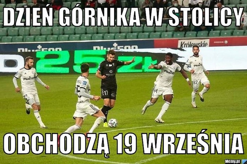 Najlepsze memy po meczu Górnik Zabrze - Legia Warszawa....