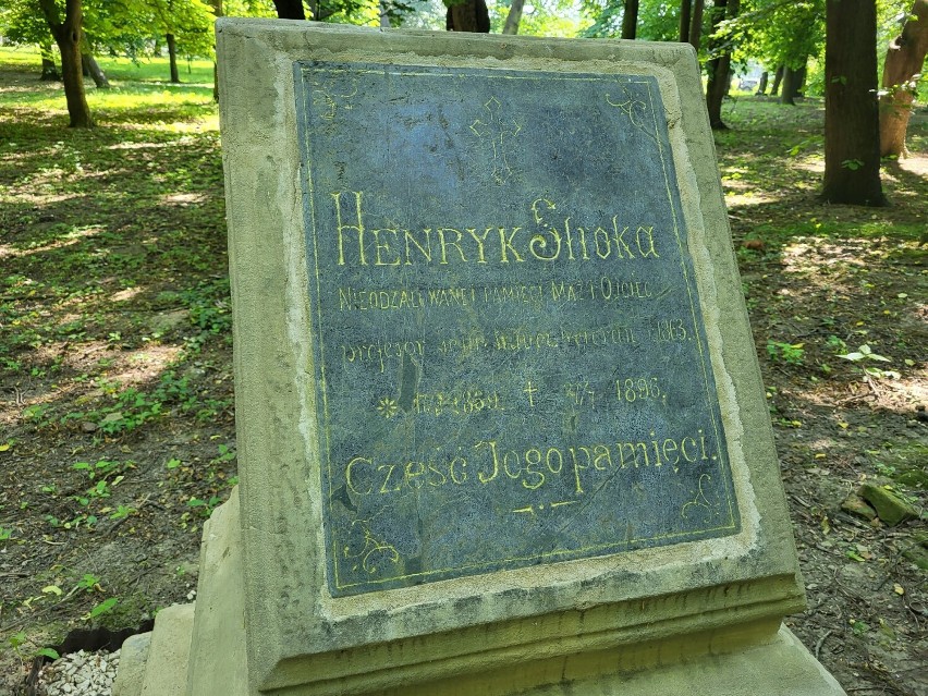 Odnowiono pomnik na grobie zasłużonego Henryka Stroki. Pochodził spod Jasła