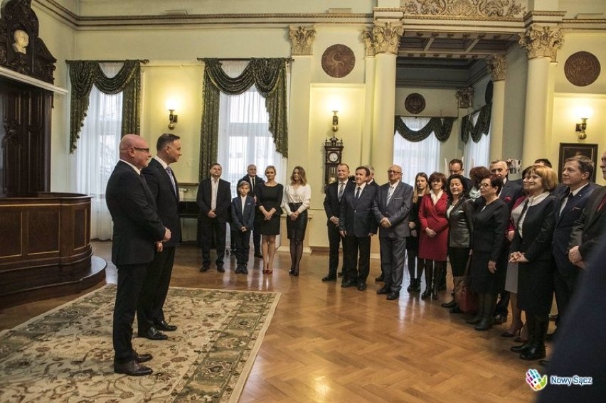 Nowy Sącz. Andrzej Duda podziękował ministrantowi, który oddał pieniądze z kolędy chorej staruszce