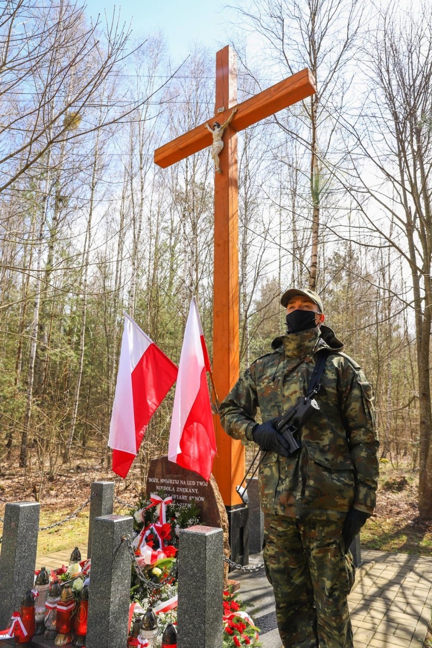 Pod Krynkami oddali hołd powstańcowi styczniowemu w rocznicę potyczki z carskimi wojskami