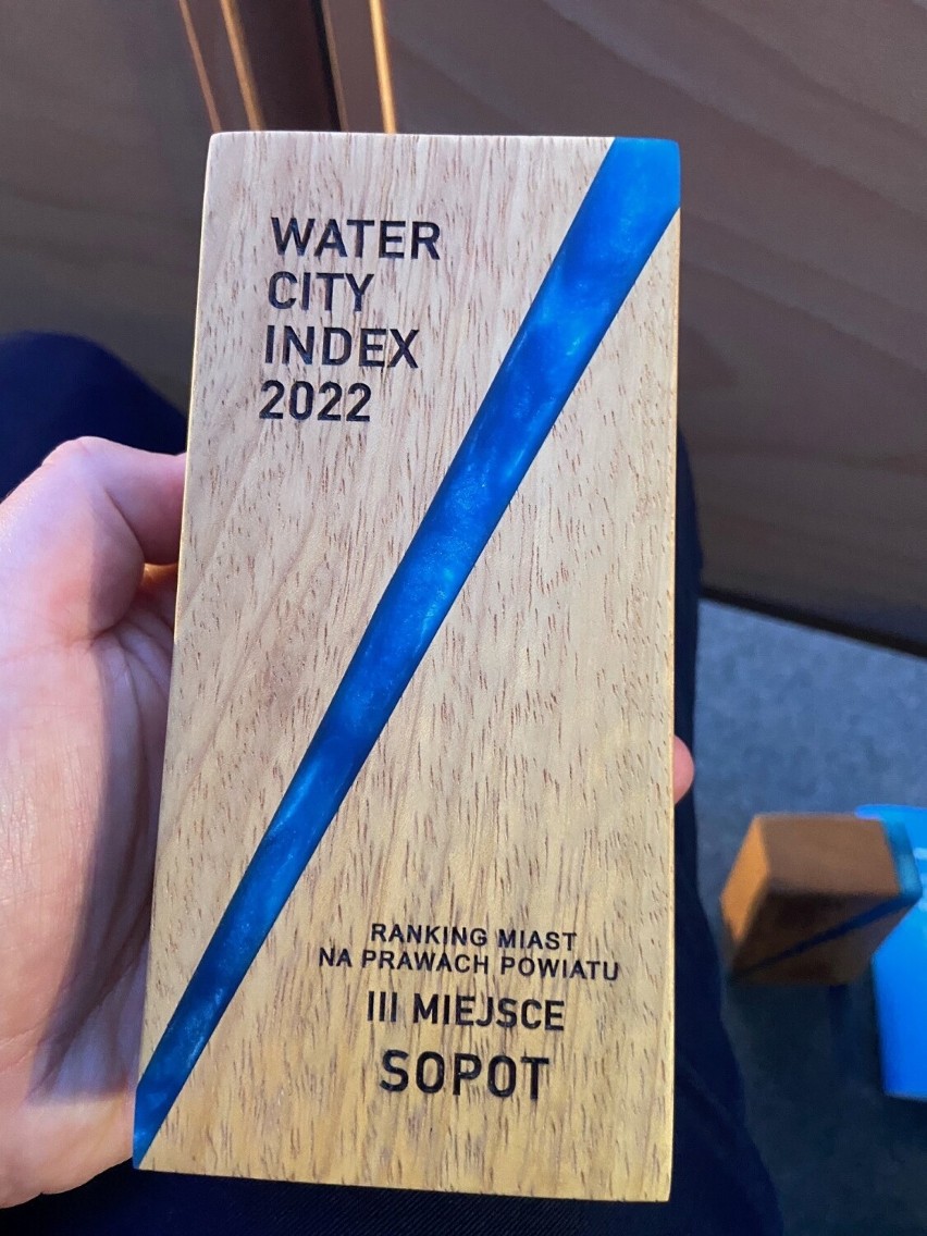 Sopot nagrodzony w konkursie Water City Index 2022