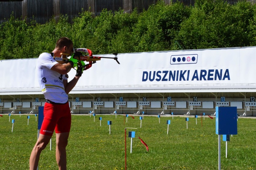 Reprezentacja polski biathlonistów trenuje w Dusznikach-Zdroju 