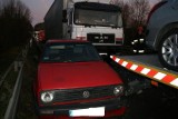 Wypadek w Tamie Brodzkiej. Zderzyły się cztery samochody [ZDJĘCIA]