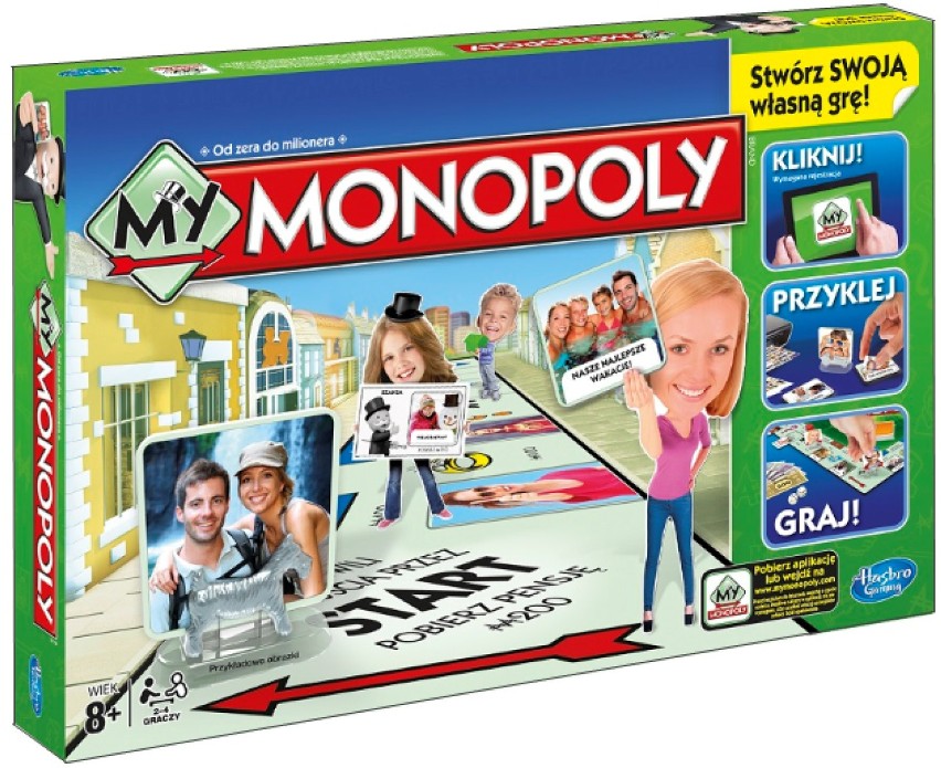 Hasbro gra Moje Monopoly A8595