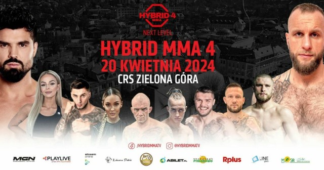 20 kwietnia w zielonogórskiej hali CRS odbędzie się gala sportów walki Hybrid MMA 4.