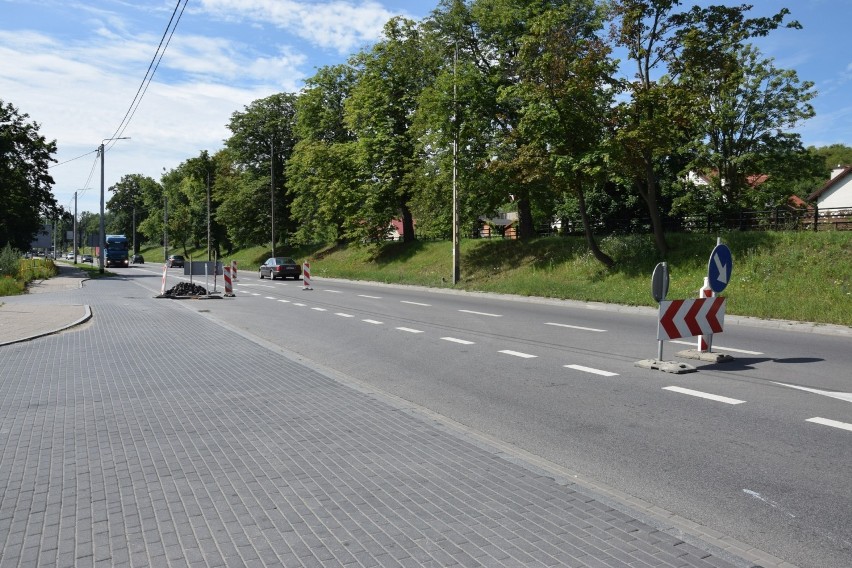 Remont Traktu św. Wojciecha w Gdańsku, 7.07.2017