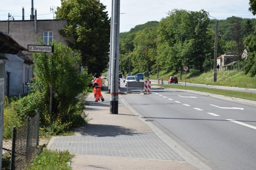 Remont Traktu św. Wojciecha w Gdańsku, 7.07.2017