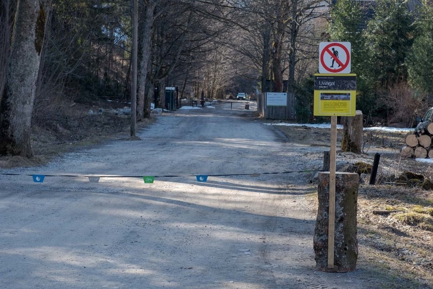 Tatry zamknięte. Wejścia na szlaki pilnuje straż parku narodowego