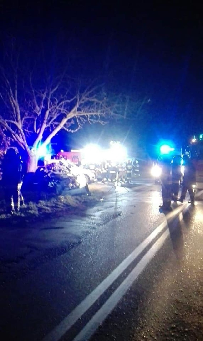 UWAGA! Poważny wypadek na trasie Zbąszyń Chobienice - droga zablokowana