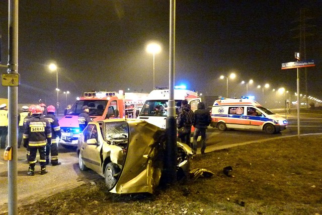 Jedną z najniebezpieczniejszych łódzkich ulic jest al. Włókniarzy