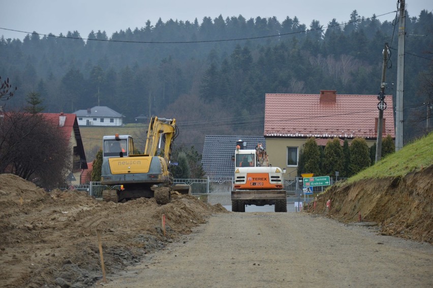 Przebudowa ulicy Armii Krajowej w Bochni, po wybudowaniu...