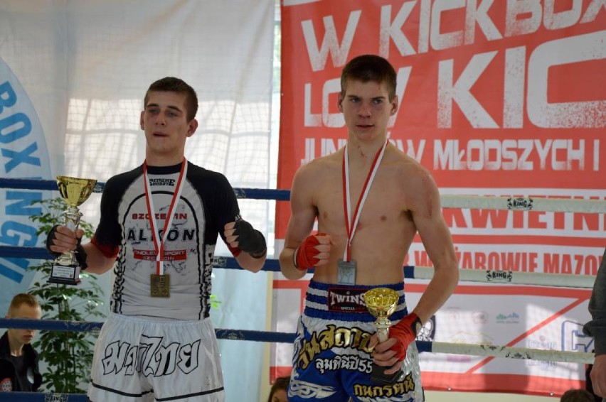 Dawid Barczak wicemistrzem Polski w kickboxingu