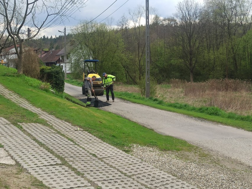 Na ulicy Zalesie wykonano prace remontowe ważnej dla...