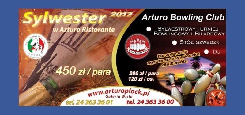 Arturo Bowling Club (Galeria Wisła - ul. Wyszogrodzka...