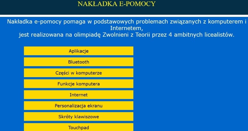 Tarnów. Licealiści z Tarnowa wymyślili stronę internetową dla seniorów. Pomagają im w rozwiązywaniu problemów z komputerem