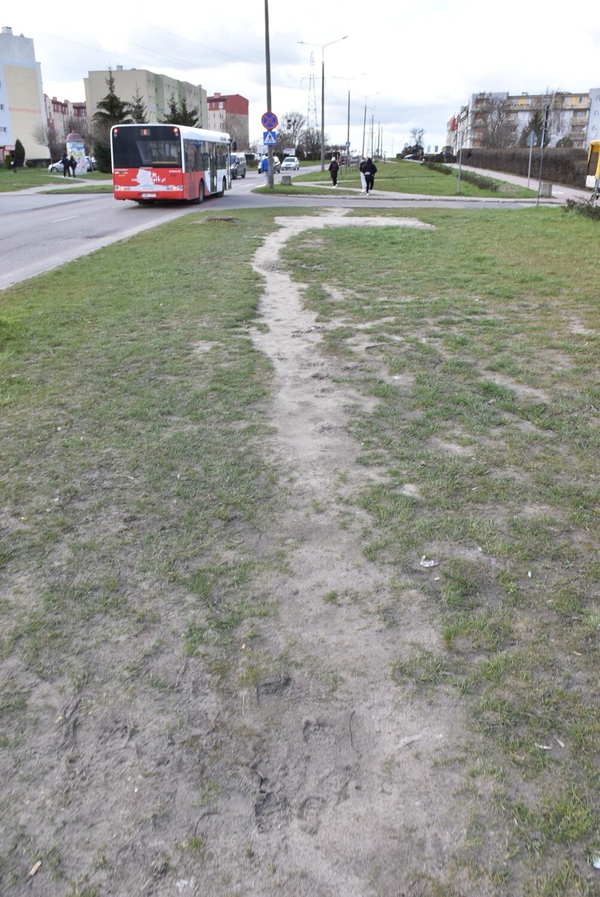 Na Osiedlu Południe w Malborku brakuje chodników