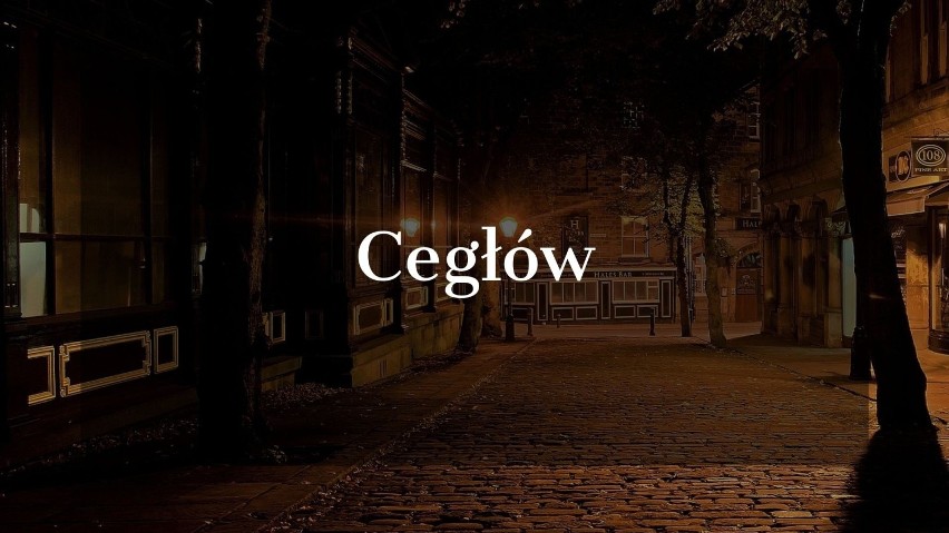 CEGŁÓW w gminie Cegłów, w powiecie mińskim, w województwie...