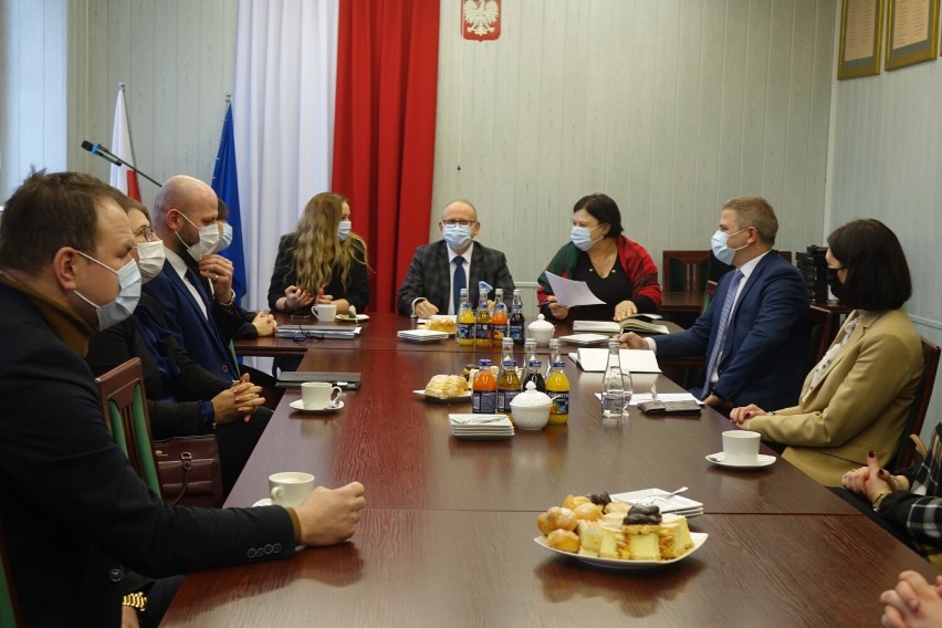 W gminie Bełchatów odbyło się spotkanie w sprawie podziału...