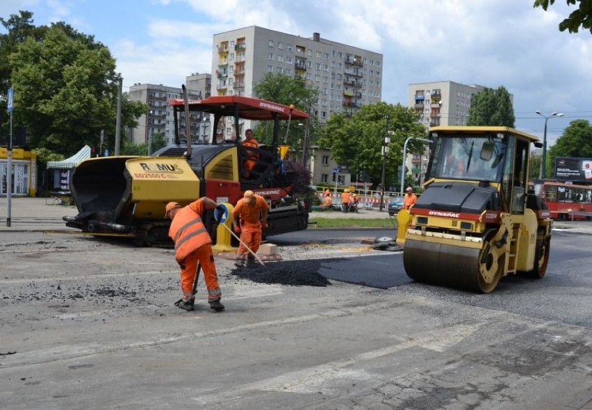 Trwa remont skrzyżowania w Piaśnikach