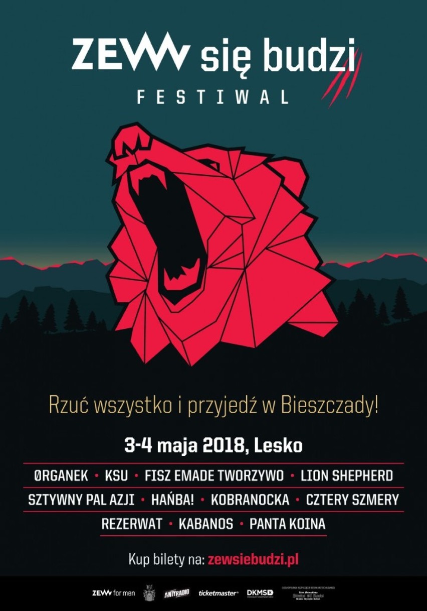 ZEW SIĘ BUDZI FESTIWAL W LESKU 
KIEDY: 3-4 maja

Festiwal...