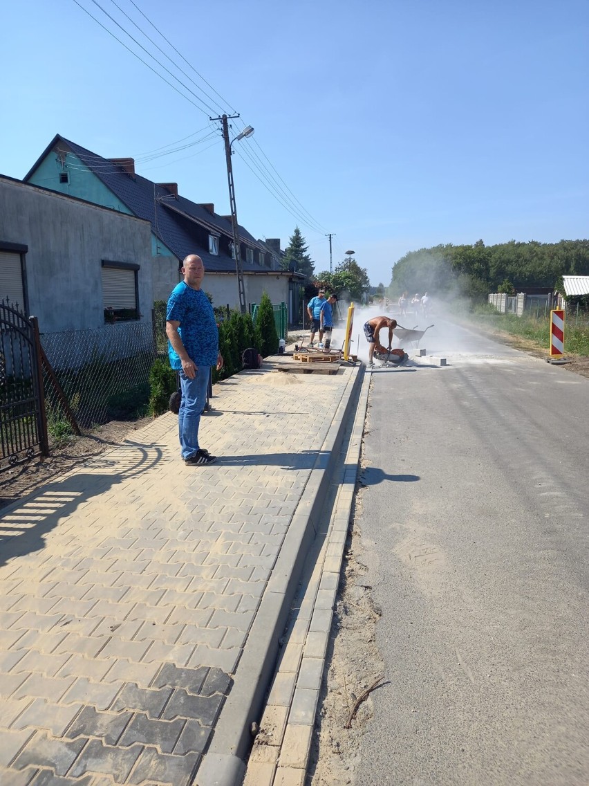 Już wkrótce zakończy się budowa chodnika w Orłowie