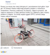 Rowery “sharingowe”  zaśmiecają stolicę? Użytkownicy zostawiają jest nawet na przystankach