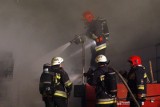 Legnica: Pożar koło lotniska