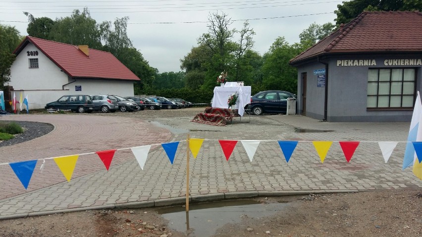 Procesja Bożego Ciała w parafii pw. Św Katarzyny w Głuchowie