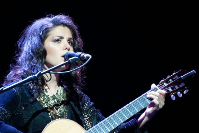 Katie Melua na koncercie w Orbicie we Wrocławiu