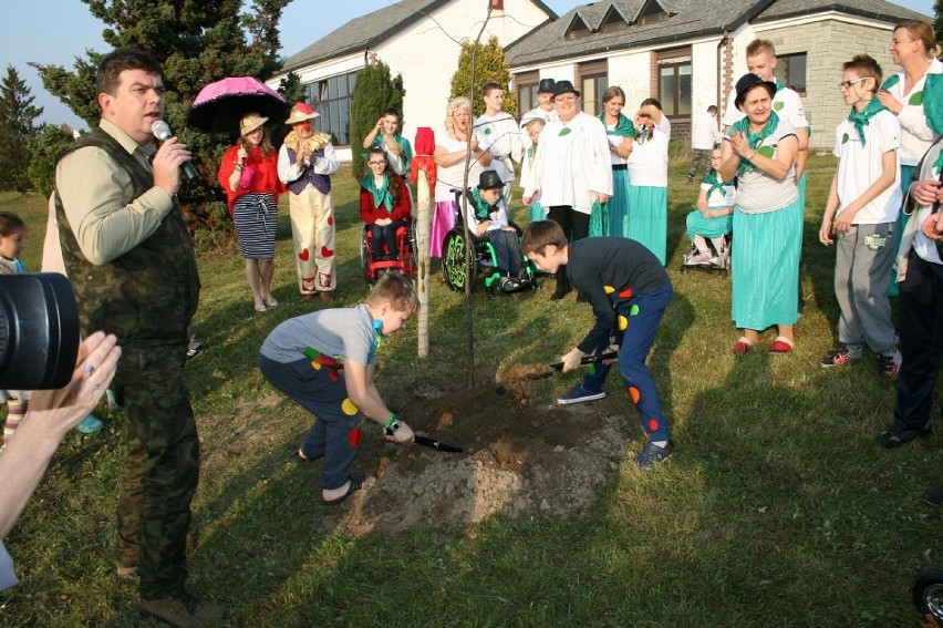 Rusinowice: Leśnicy Koszęcina przygotowali dla podpiecznych ośrodka moc atrakcji [ZDJĘCIA]