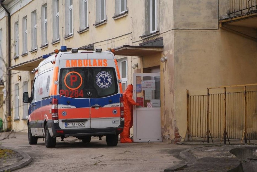 Pacjent jest na oddziale zakaźnym w Kaliszu