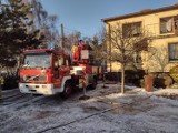 Pożar kotłowni przy ulicy Kmieciej w Kaliszu ZDJĘCIA