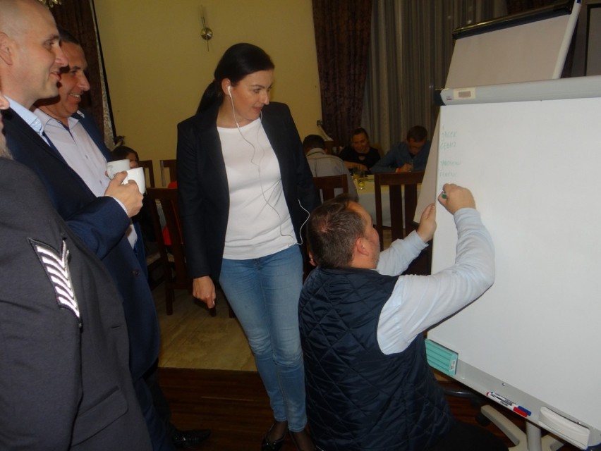 Wybory Radomsko 2018: Wieczór wyborczy w sztabie Wspólnego...