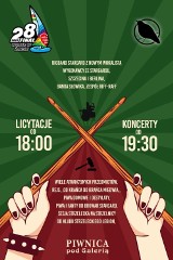 28. finał WOŚP w Stargardzie. Rockowa orkiestra zagra w Piwnicy pod Galerią. Start licytacji godzina 18, koncerty rozpoczną się o 19.30