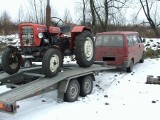 Sobótka: Ukradł traktor, zatrzymała go policja