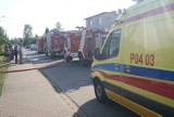 Pożar w Kaliszu na ulicy Ciesielskiej [FOTO]