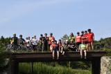 Ponad 30 km pokonali uczestnicy ciekawego rajdu rowerowego z Tropiąc Nieznane - Szlakiem Starych Młynów w okolicy Debrzna