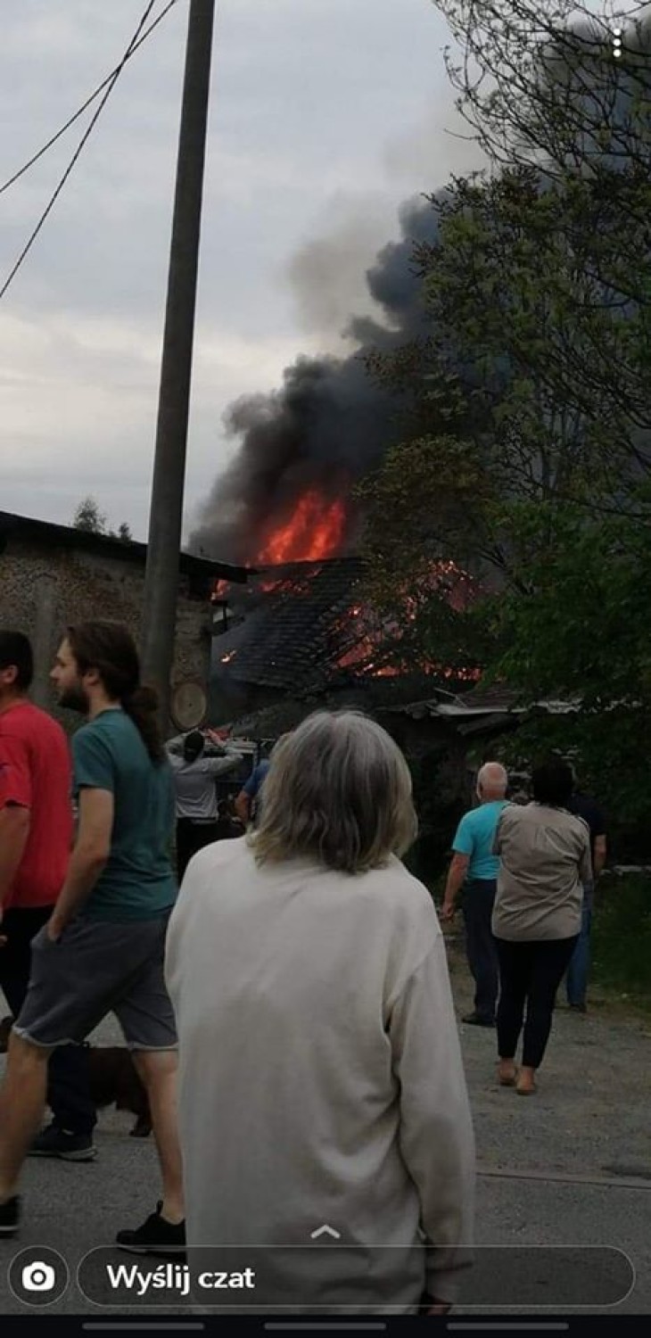 Pożar stodoły w Międzylesiu [ZDJĘCIA]        