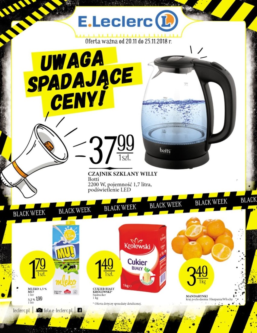 Black Friday 2018 E.Leclerc GAZETKA