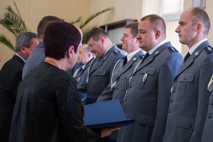 Święto policji odbyło się w Rawie Mazowieckiej w czwartek,...