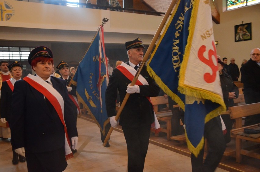 Człuchów. Patronalne Święto Kolejarzy - uroczystość w parafii pw. Matki Bożej Królowej Polski