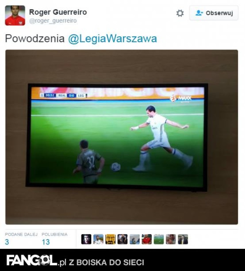 Real Madryt - Legia Warszawa. Najlepsze komentarze po meczu [TWITTER]