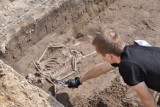 Łęczna: Ludzkie szkielety na remontowanym Rynku