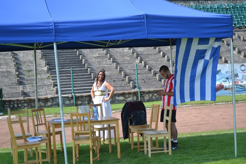 Gra Miejska Będzin 2014: zabawa mieszkańców na stadionie Sarmacji [ZDJĘCIA]