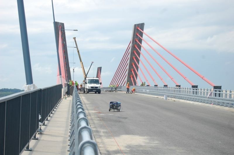 Kwidzyn: Most przez Wisłę zostanie otwarty najprawdopodobniej 26 lipca [ZDJĘCIA]